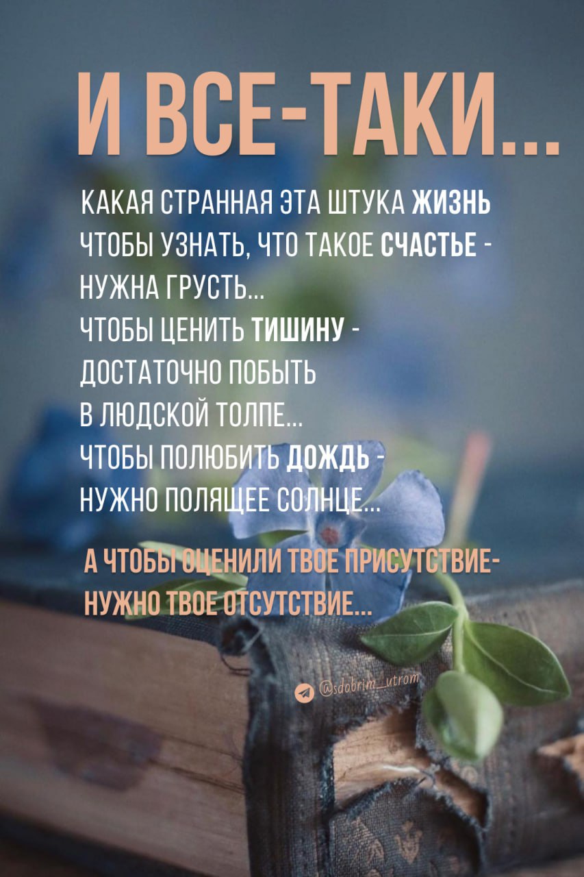 Жизненные пожелания